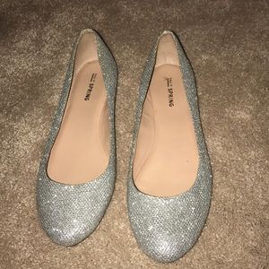 Sparkly flats